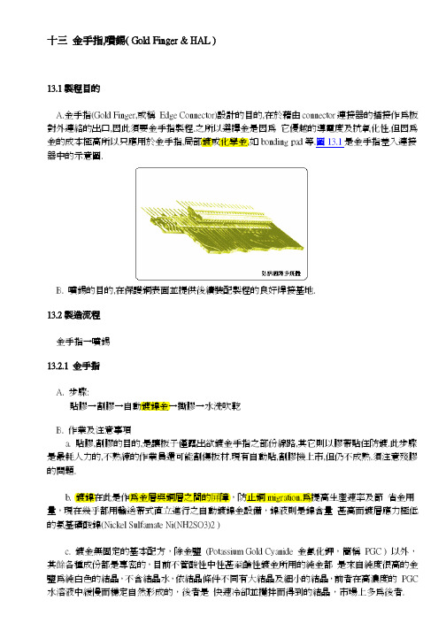 PCB教材-13 金手指-喷锡