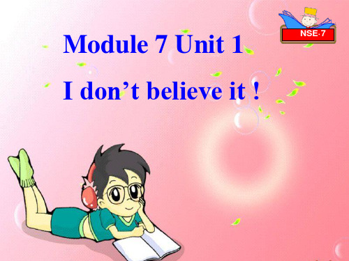 【外研版】六年级英语上册--：Module7-Unit1课件