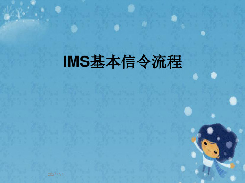 IMS基本信令流程