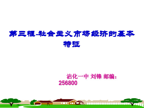 社会主义市场经济的一般特征.ppt