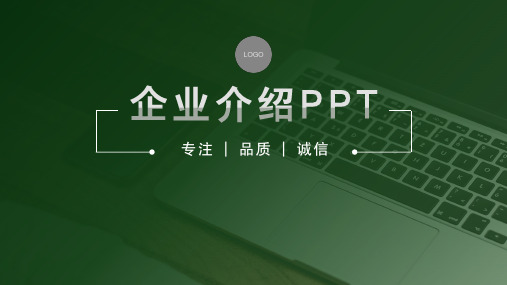 金融信贷集团企业介绍PPT模板