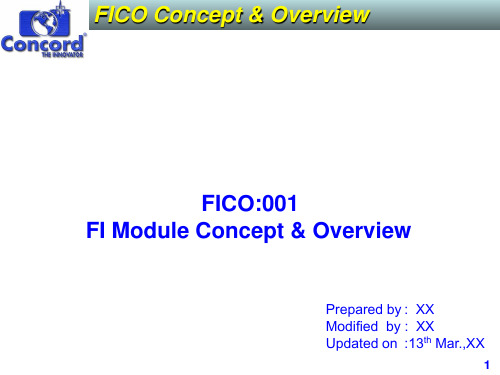 027三星集团SAP实施项目全套资料_培训资料_FICO_001_Concept_and_overview_V_1.0 for FI People