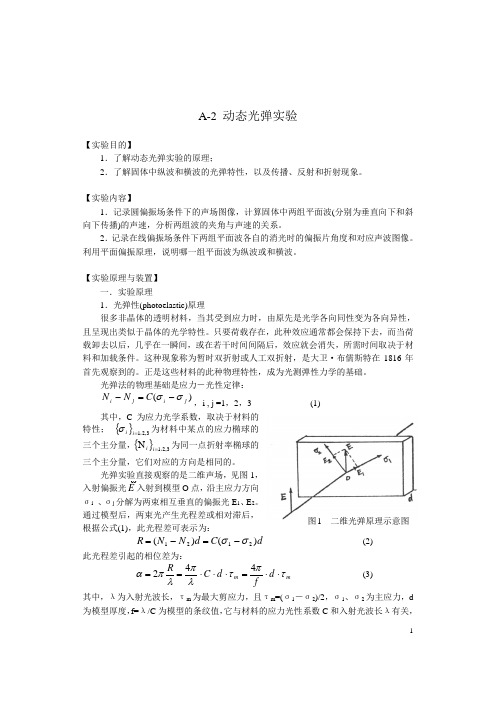 A2-动态光弹实验2011