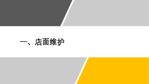 日常维护和销售技巧培训ppt课件