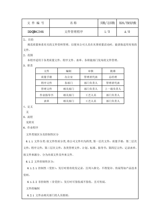 文件管理程序