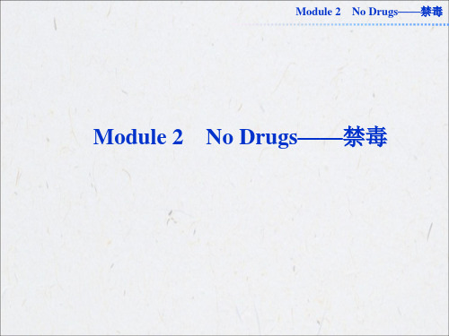 2013届高考英语外研版一轮总复习课件：必修二Module2