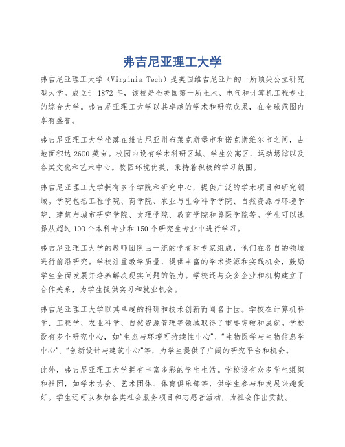 弗吉尼亚理工大学