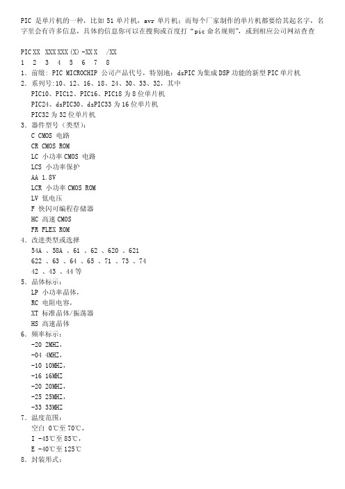 PCB元器件封装命名规则