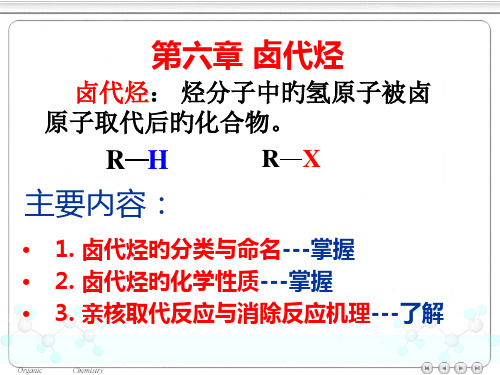 卤代烃课件专题知识讲座