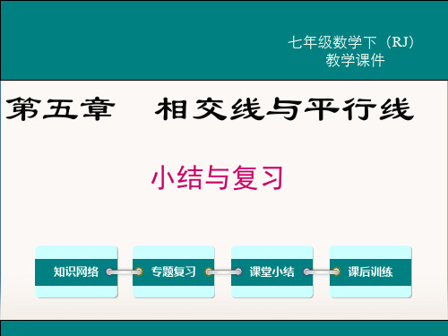 最新人教版七年级数学下册《第五章 小结与复习》精品教学课件