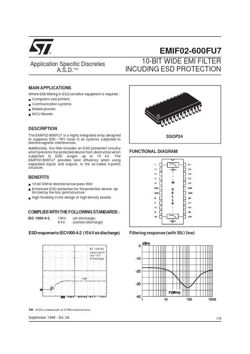 EMIF02-600FU7资料