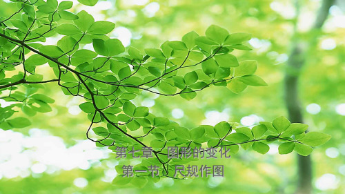 中考数学总复习 第七章 图形的变化 第一节 尺规作图数学课件