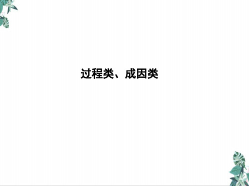 新高考高三三轮冲刺过程类、成因类(19页ppt)