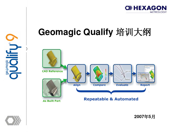 Geomagic Qualify 培训大纲_001