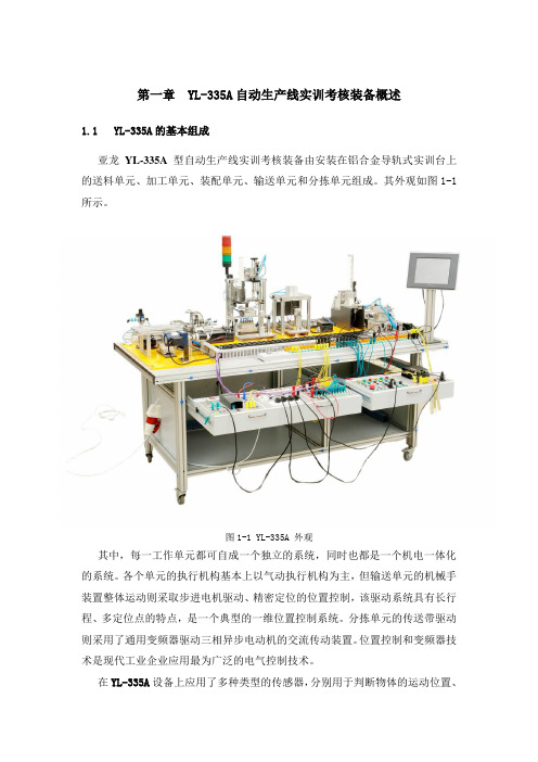 YL-335A自动生产线实训考核装备概述