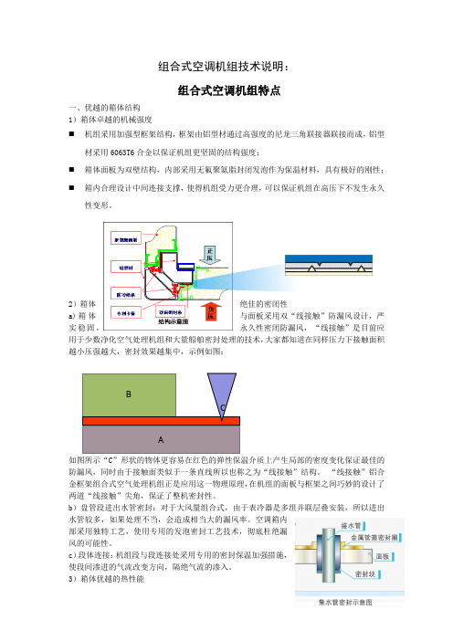 组合式空调机组技术说明