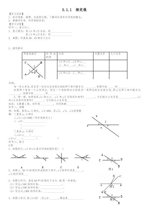 【人教版】2019年春七年级数学下册：全册配套学案设计(43份打包)