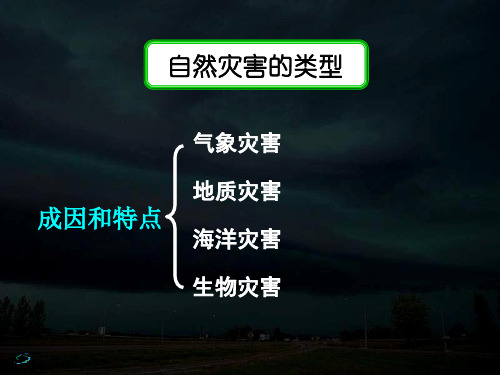 高考地理一轮复习 自然灾害的类型与分布(共59张PPT)