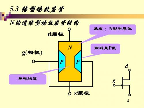 53结型场效应管