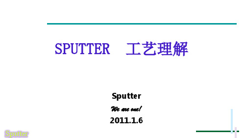 sputter