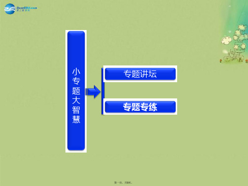 高中化学 第四章 第二节 小专题大智慧课件 新人教版选修4