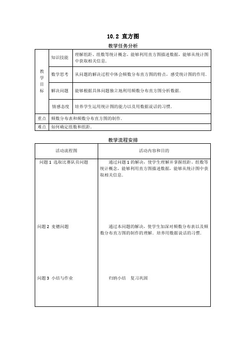 数学10.1《统计调查》教案(人教版七年级下)