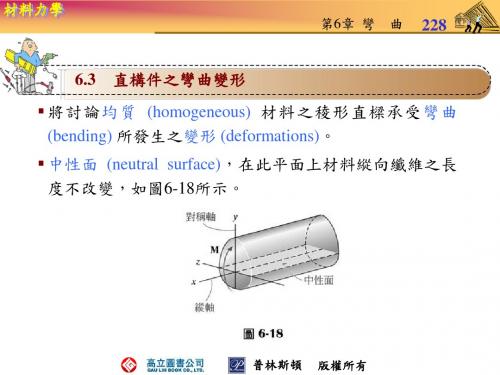 材料力学弯曲