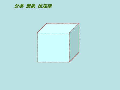 课题学习表面涂色的正方体——分类想象找规律课件2021-2022学年苏科版七年下册数学