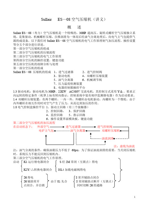 寿力空压机讲义