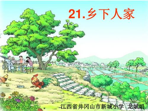 21.乡下人家(第二课时)