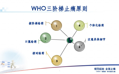 WHO三阶梯止痛及用药原则