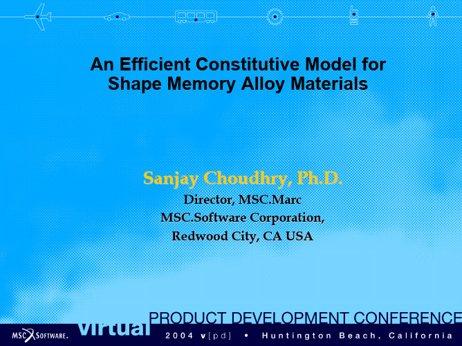 Constutive Model for SMA