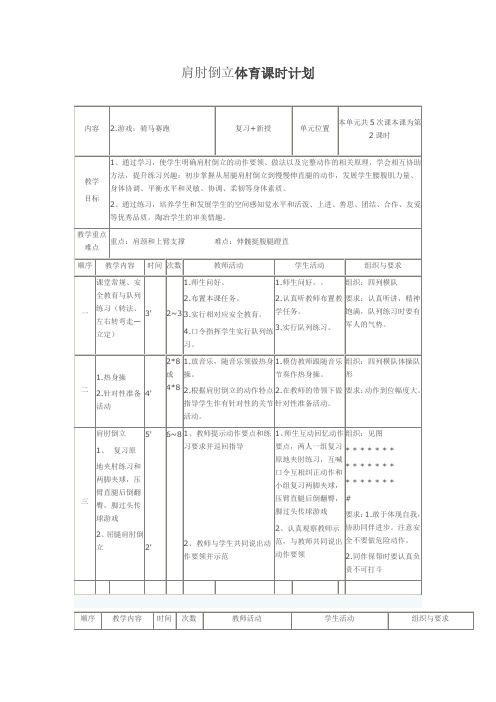 人教新课标小学体育五至六年级《体操类运动 4.技巧 2.滚翻组合动作》优质课教学设计_3