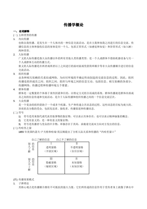 传播学概论