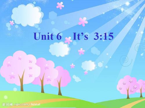 2014广东版开心英语四年级 上册Unit4_My_Day