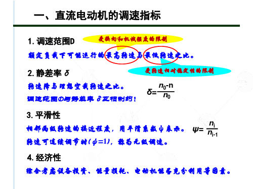 他励直流电动机的调速控制