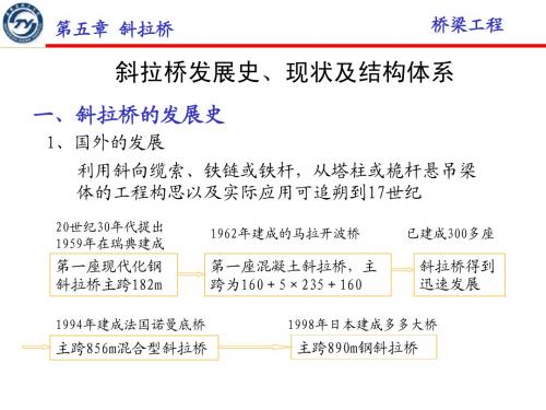 第五章 斜拉桥-1