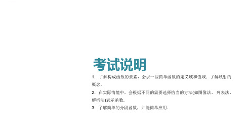 函数的概念及其表示ppt课件