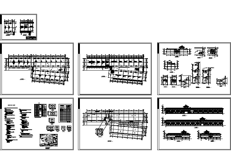 大型繁华商贸城建筑设计CAD参考图