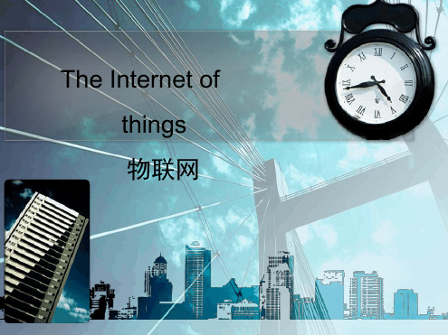 物联网 the internet of things英文