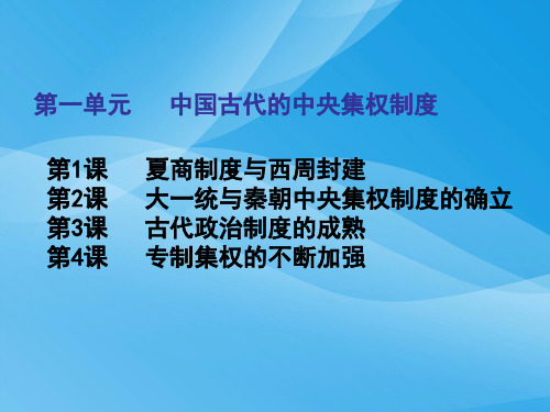 夏商制度与西周封建PPT课件16 岳麓版