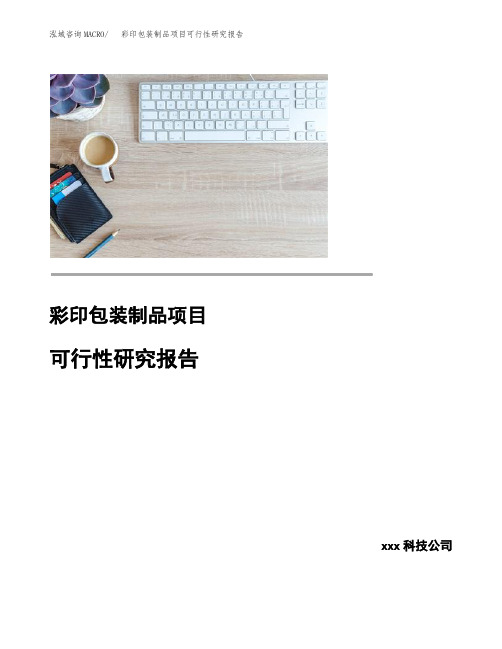 彩印包装制品项目可行性研究报告