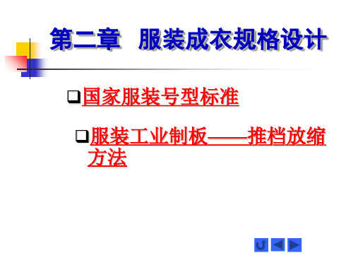 国家服装标准