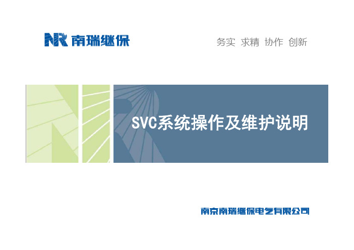 SVC系统操作及维护说明