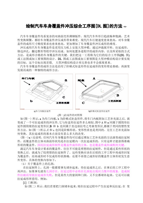 汽车冲压件工艺分析