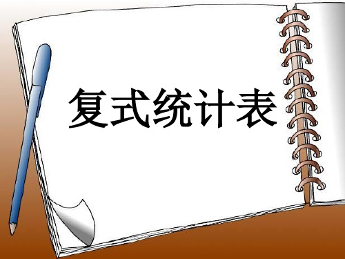 三年级数学下册课件-九 数据的收集和整理(二)99-苏教版(共9张ppt)