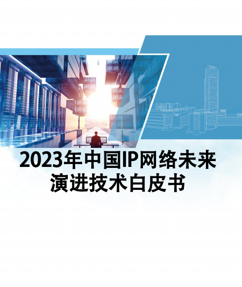 2023年中国IP网络未来演进技术白皮书