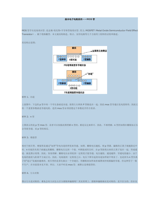 (完整word版)MOS管概述