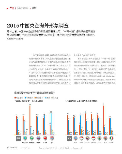 2015中国央企海外形象调查