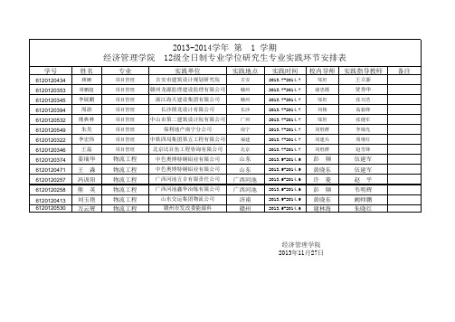 2012级实践安排 (1)